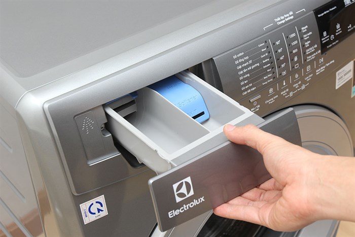 Máy giặt Electrolux Inverter 8 kg EWF12844S Màu Xám