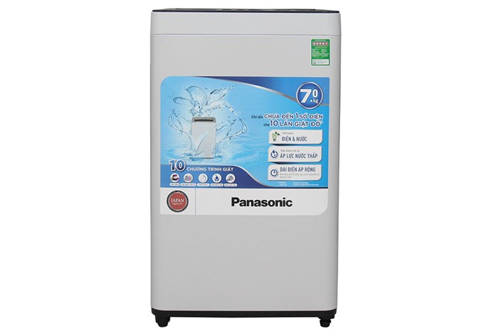 Máy giặt Panasonic 7 kg NA-F70VB7HRV Màu Xám