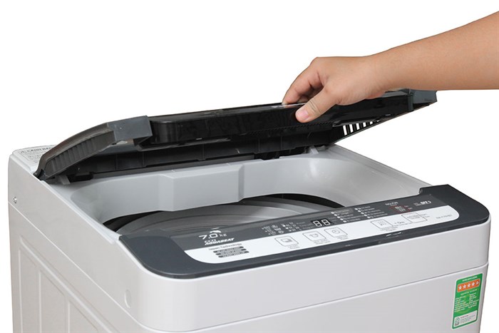 Máy giặt Panasonic 7 kg NA-F70VB7HRV Màu Xám