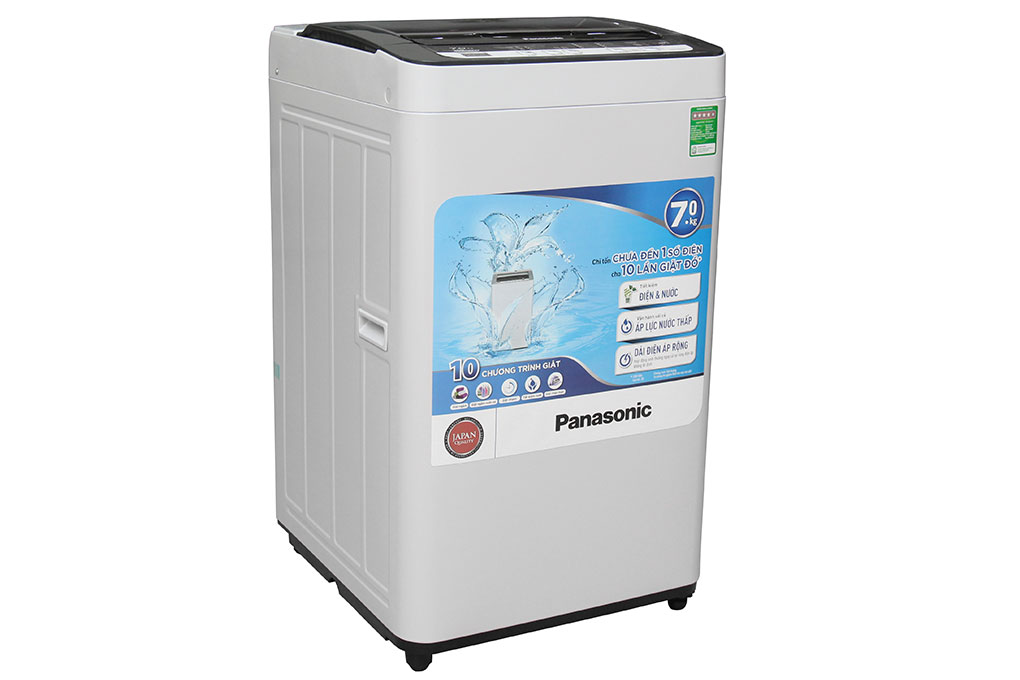 Máy giặt Panasonic 7 kg NA-F70VB7HRV Màu Xám
