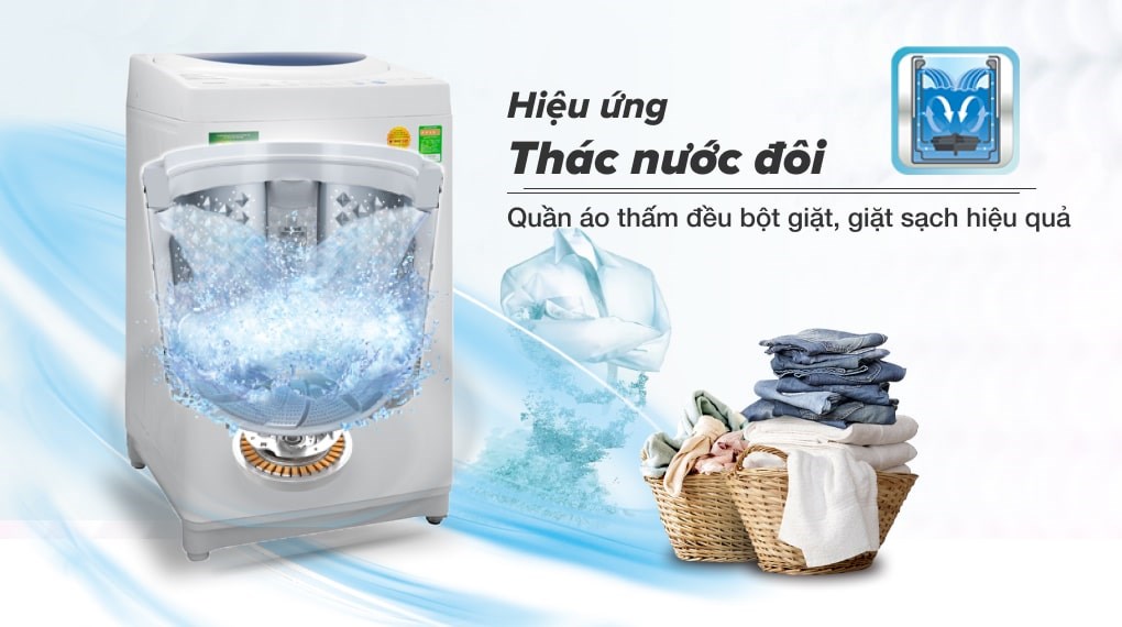 Máy giặt Toshiba 7 kg AW-A800SV WB