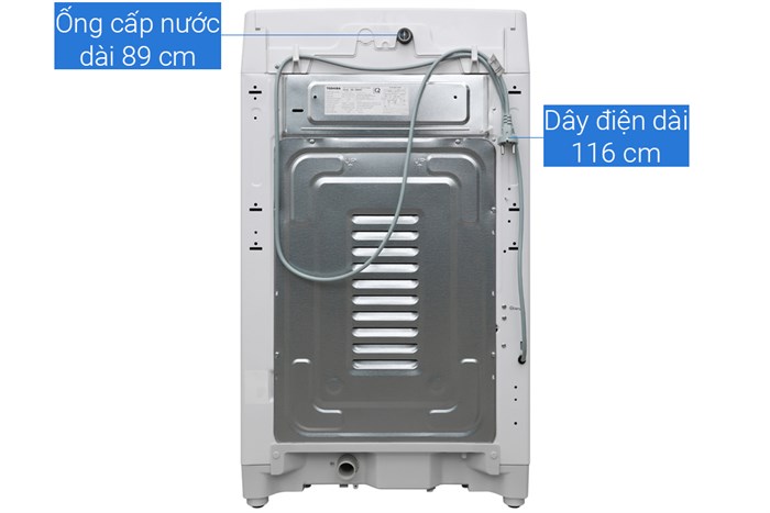 Máy giặt Toshiba 7 kg AW-A800SV WB Màu Trắng