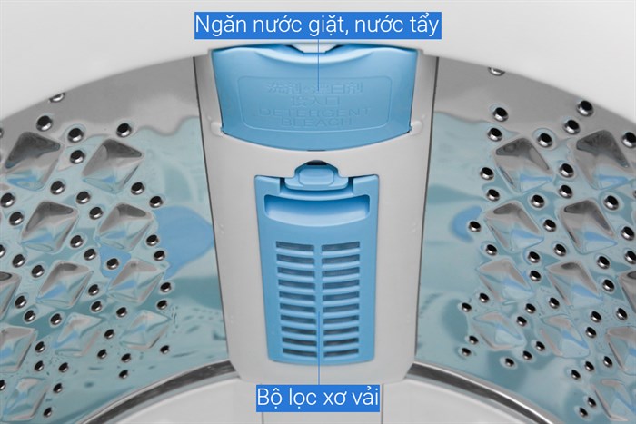 Máy giặt Toshiba 7 kg AW-A800SV WB Màu Trắng