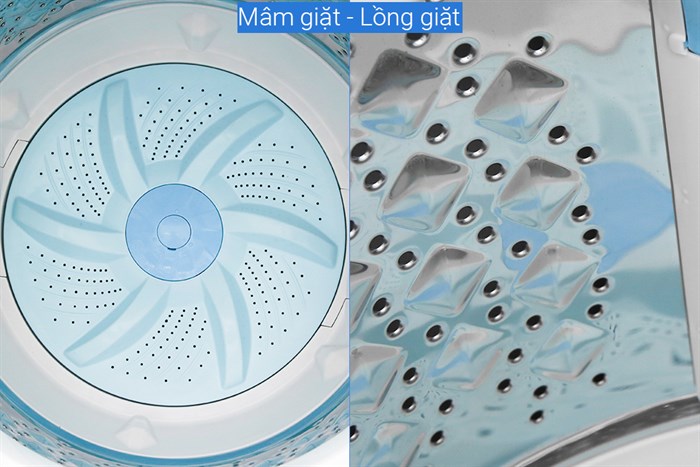 Máy giặt Toshiba 7 kg AW-A800SV WB Màu Trắng