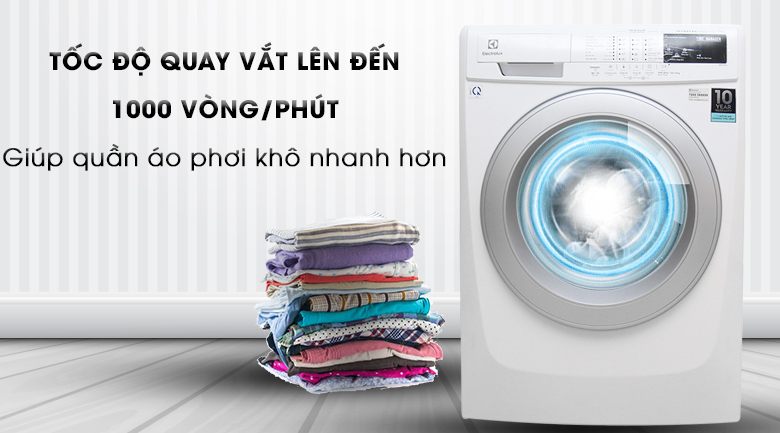 Máy giặt Electrolux Inverter 7.5 kg EWF10744