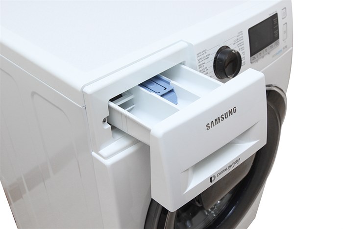 Máy giặt Samsung AddWash Inverter 9 kg WW90K6410QW/SV Màu Trắng