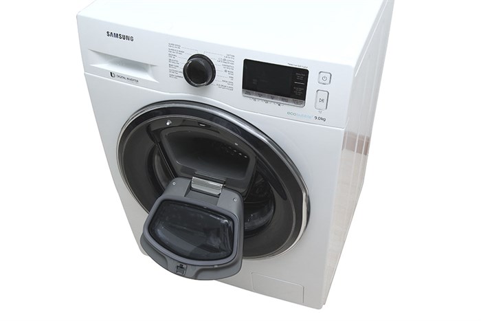 Máy giặt Samsung AddWash Inverter 9 kg WW90K6410QW/SV Màu Trắng