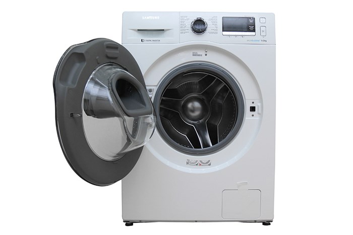 Máy giặt Samsung AddWash Inverter 9 kg WW90K6410QW/SV Màu Trắng