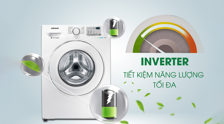 Máy giặt Samsung inverter 8.0 kg WW80J4233GW/SV