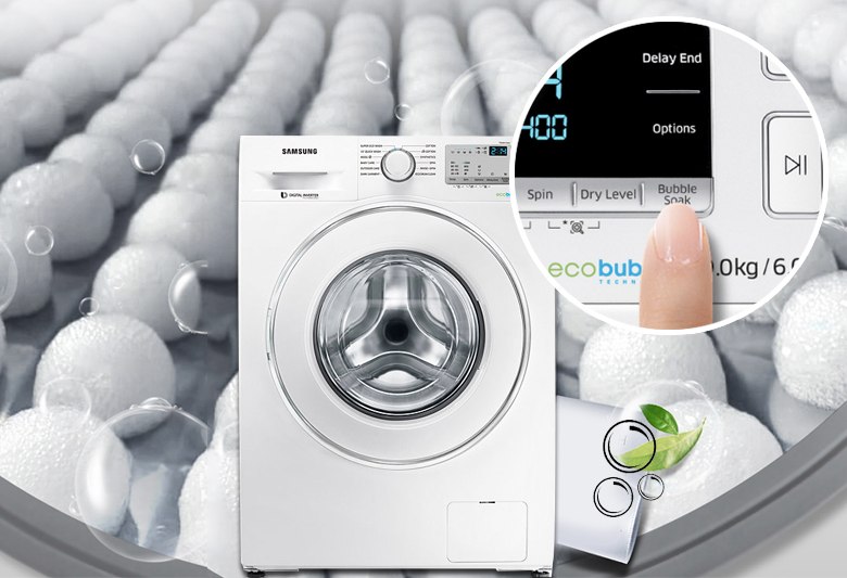 Công nghệ giặt bằng bong bóng Eco Bubble Công nghệ giặt bằng bong bóng Eco Bubble