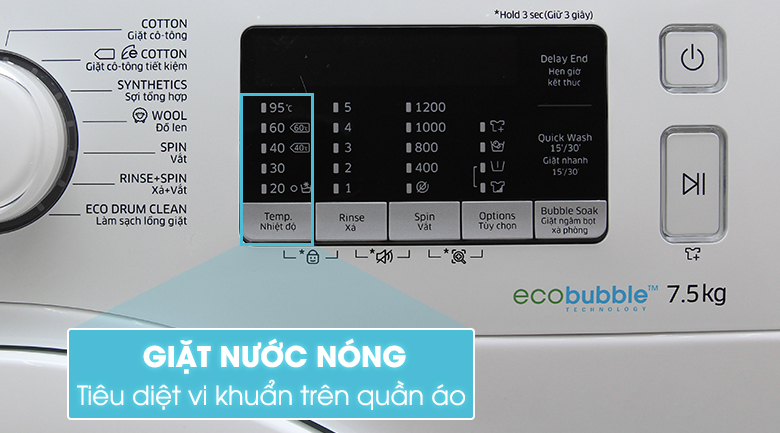 giặt nước nóng