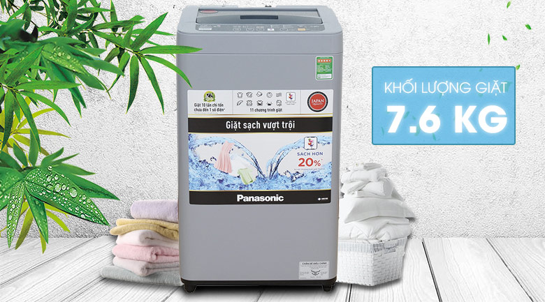 Máy giặt Panasonic 7.6 kg NA-F76VS9GRV