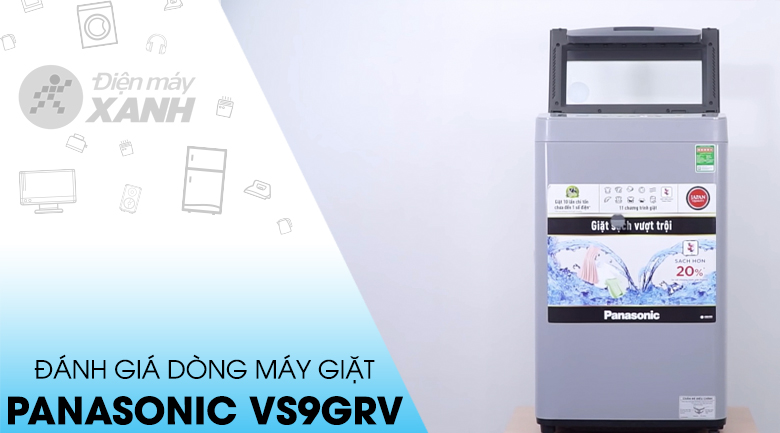 Máy giặt Panasonic 8 kg NA-F80VS9GRV