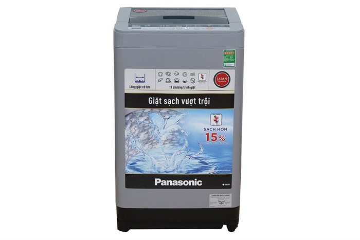 Máy giặt Panasonic 8 kg NA-F80VS9GRV Màu Xám