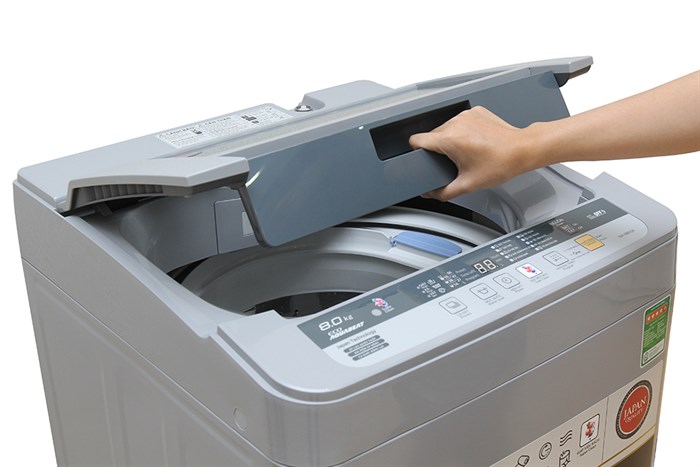 Máy giặt Panasonic 8 kg NA-F80VS9GRV Màu Xám
