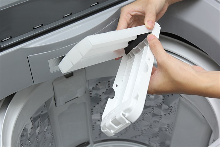 Máy giặt Panasonic 8 kg NA-F80VS9GRV Màu Xám