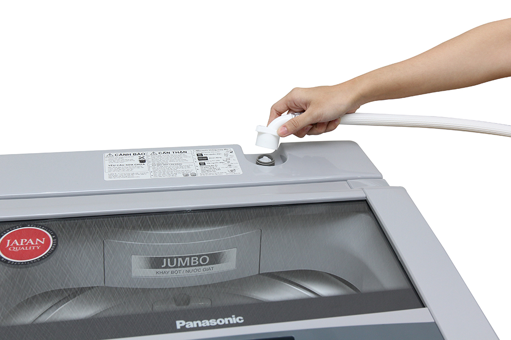 Máy giặt Panasonic 8 kg NA-F80VS9GRV Màu Xám