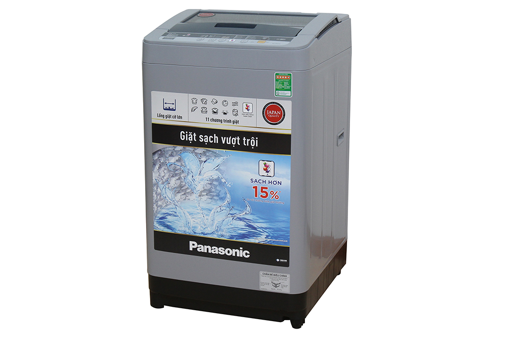 Máy giặt Panasonic 8 kg NA-F80VS9GRV Màu Xám