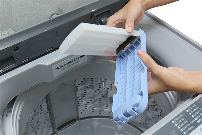 Máy giặt Panasonic 7 kg NA-F70VS9GRV Màu Xám