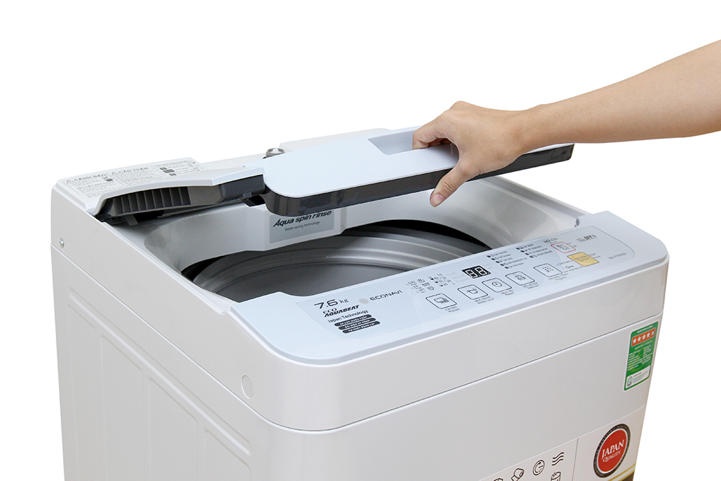 Máy giặt Panasonic 7.6 kg NA-F76VG9HRV Màu Bạc
