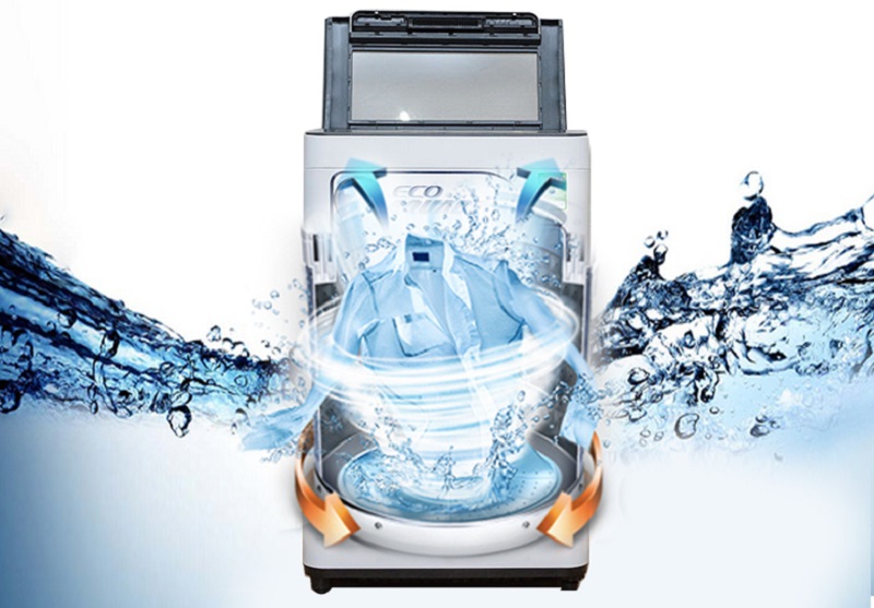 Giặt hiệu quả hơn với Eco Aquabeat - Máy giặt Panasonic 7.6 kg NA-F76VG9HRV