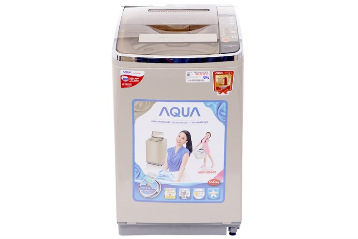 Máy giặt Aqua Inverter 9 kg AQW-D901AT N