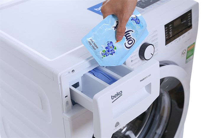 Máy giặt Beko 7 kg WMY 71033 PTLMB3 Màu Trắng
