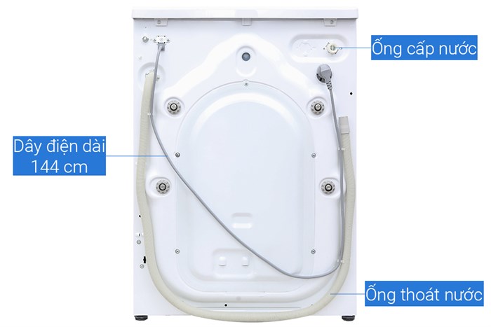 Máy giặt Beko Inverter 8 kg WTV 8634 XS0 Màu Trắng