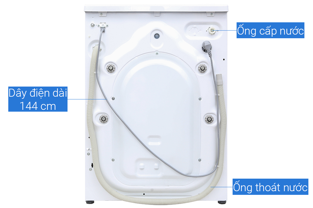 Máy giặt Beko Inverter 8 kg WTV 8634 XS0 Màu Trắng