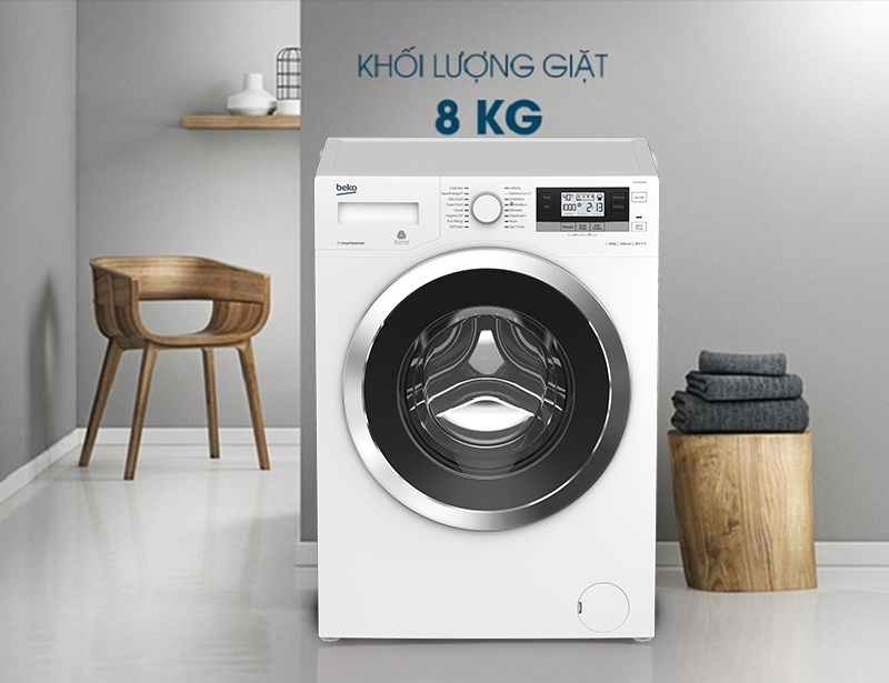 Khối lượng giặt 8 kg Khối lượng giặt 8 kg