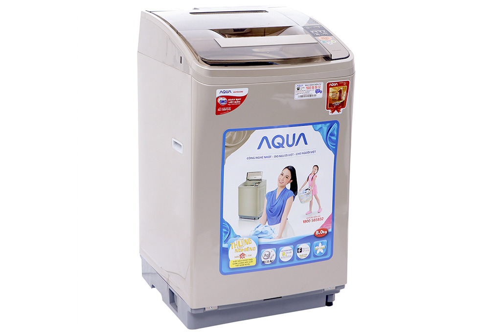 Máy giặt AQUA 8 kg AQW-U800AT N