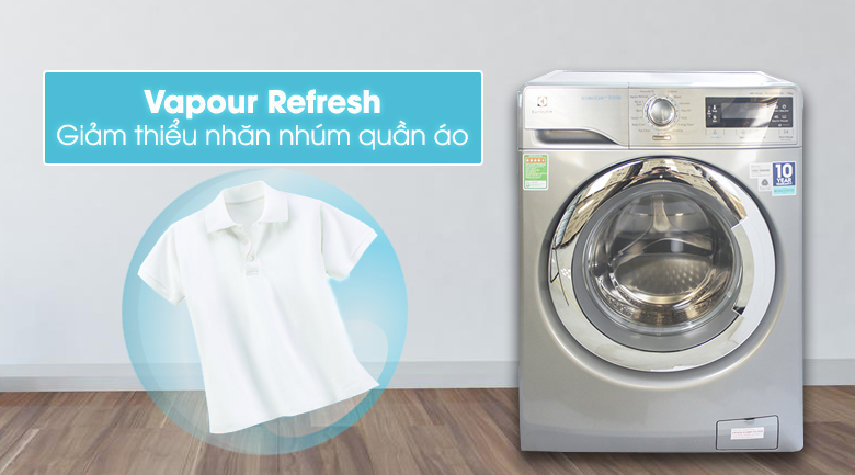 Chức năng Vapour Refresh - Máy giặt Electrolux 10 kg EWF14023s