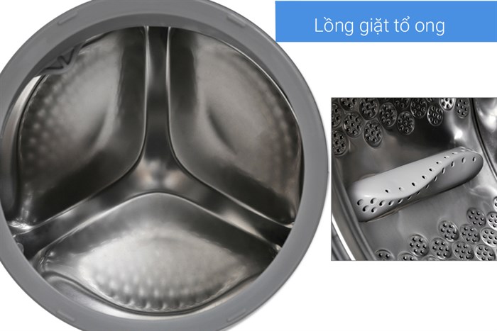 Máy giặt Electrolux Inverter 8 kg EWF12853S Màu Xám