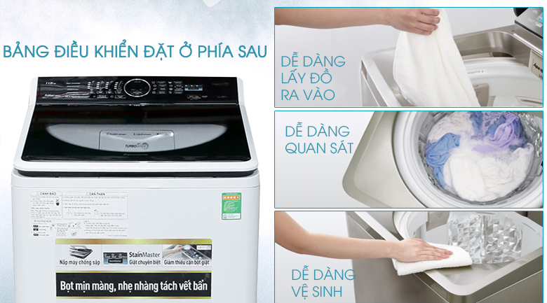 Máy giặt Panasonic 11.5 kg NA-F115A5WRV