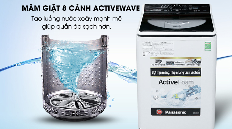 Máy giặt Panasonic 11.5 kg NA-F115A5WRV