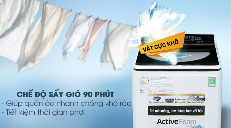 Máy giặt Panasonic 11.5 kg NA-F115A5WRV