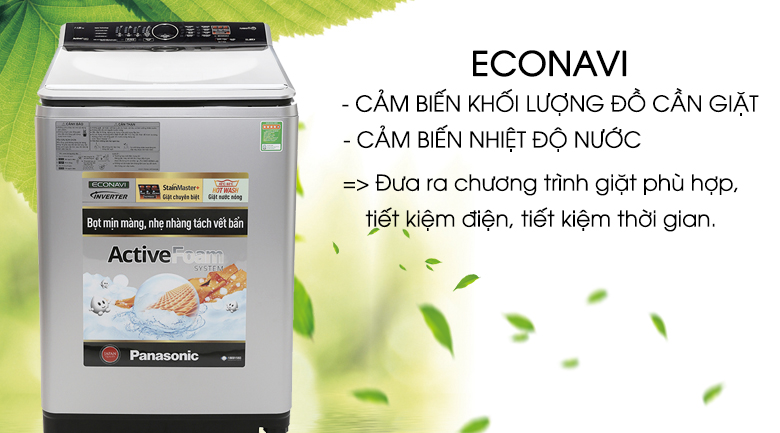 Máy giặt Panasonic 11.5 kg NA-F115V5LRV