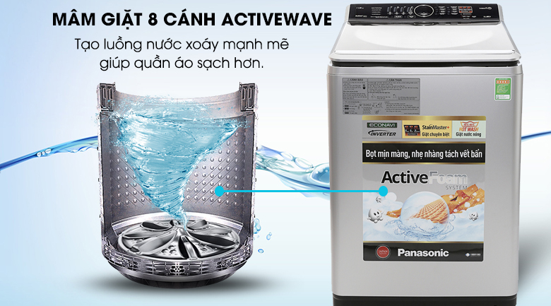 Máy giặt Panasonic 11.5 kg NA-F115V5LRV