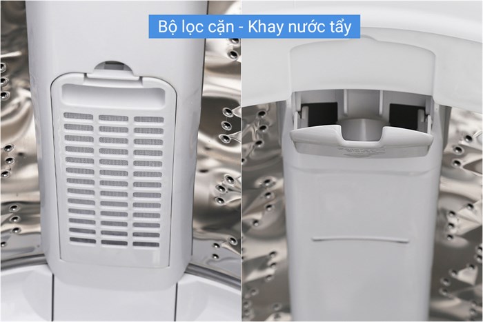 Máy giặt Panasonic 11.5 kg NA-F115V5LRV Màu Xám