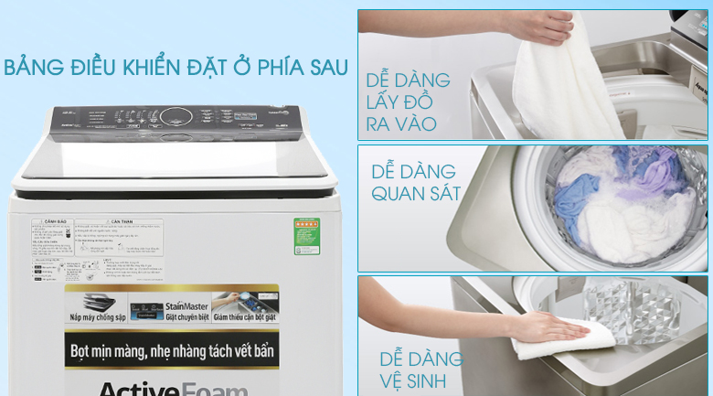 Máy giặt Panasonic 13.5 kg NA-F135A5WRV