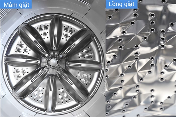 Máy giặt Panasonic 13.5 kg NA-F135V5SRV Màu Bạc