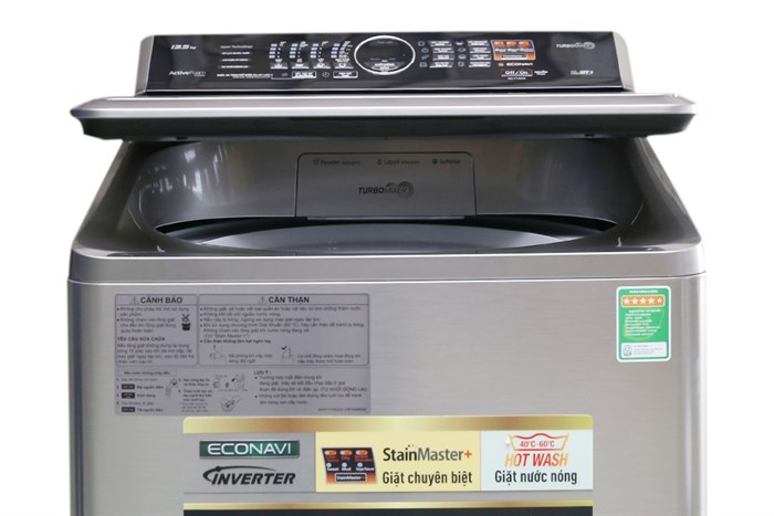 Máy giặt Panasonic 13.5 kg NA-F135V5SRV Màu Bạc