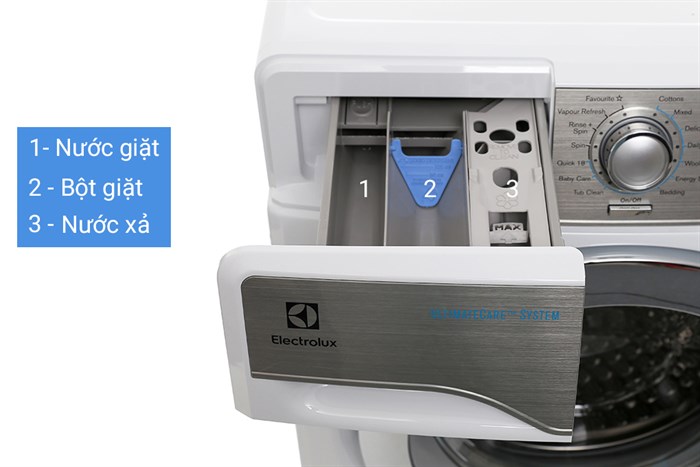 Máy giặt Electrolux Inverter 10 kg EWF14023 Màu Trắng