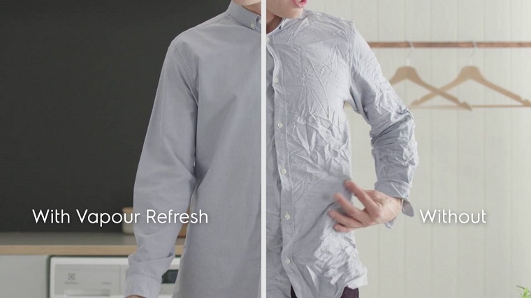 Vapour Refresh giúp quần áo không còn nhăn nhúm