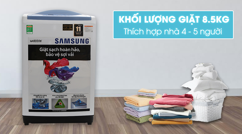 Máy giặt Samsung WA85M5120SW/SV 