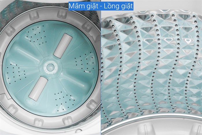 Máy giặt Samsung 8.5 kg WA85M5120SG/SV Màu Trắng - Xám