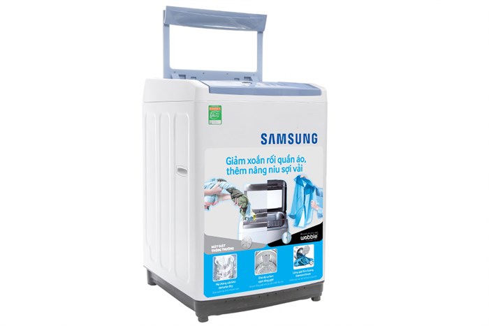 Máy giặt Samsung 9 kg WA90M5120SW/SV Màu Trắng - Xanh