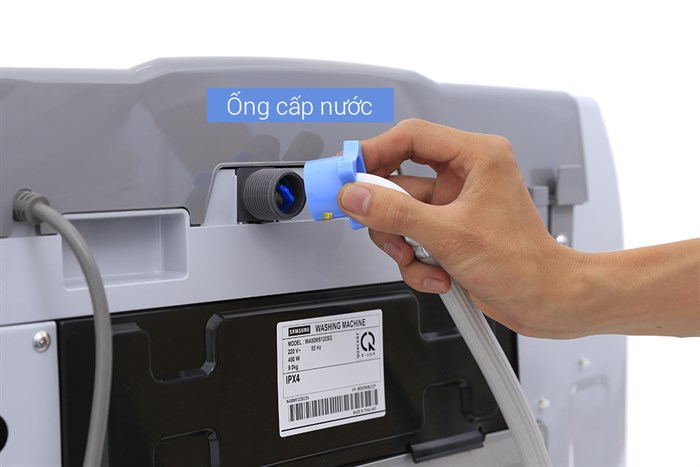 Máy giặt Samsung WA90M5120SG/SV Màu Trắng - Xám