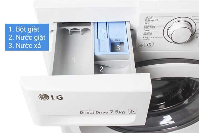 Máy giặt LG Inverter 7.5 kg FC1475N5W