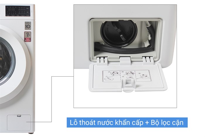 Máy giặt LG Inverter 7.5 kg FC1475N5W